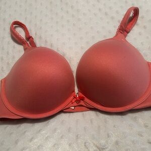 Victoria's Secret Vibrant Coral Bra